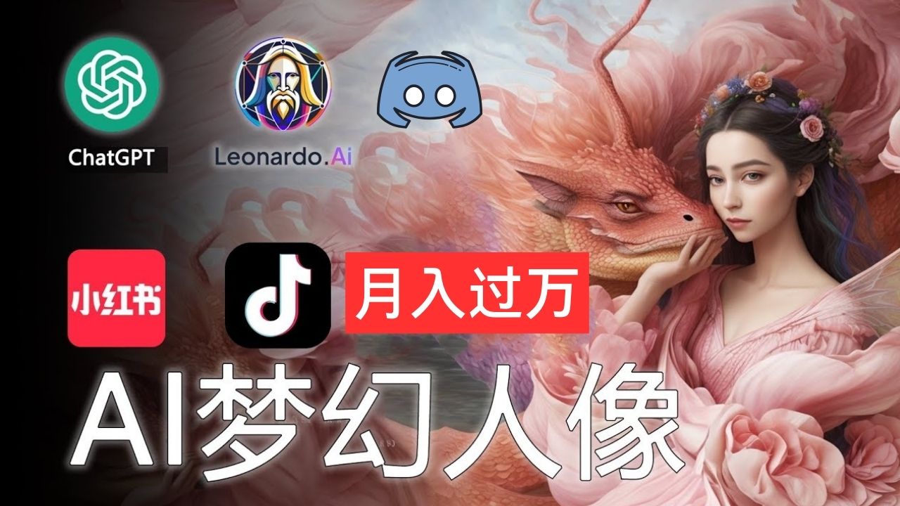 （11575期）AI摄影梦幻人像：零基础也能月入过万的秘密-云创未来