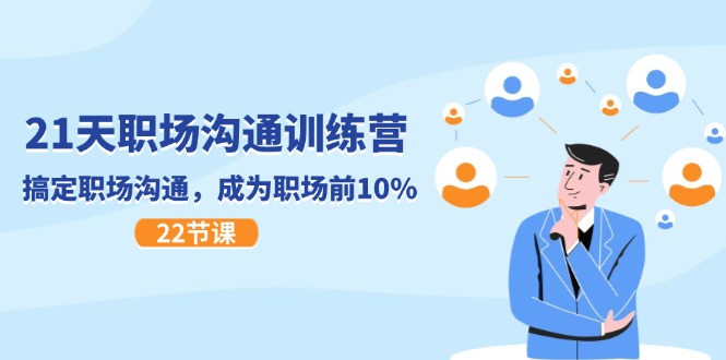 （11615期）21天职场沟通特训营，搞定 职场沟通，成为 职场前10%（22节）-云创未来