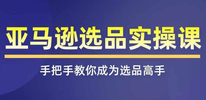 亚马逊选品实操课程，快速掌握亚马逊选品的技巧，覆盖亚马逊选品所有渠道-云创未来
