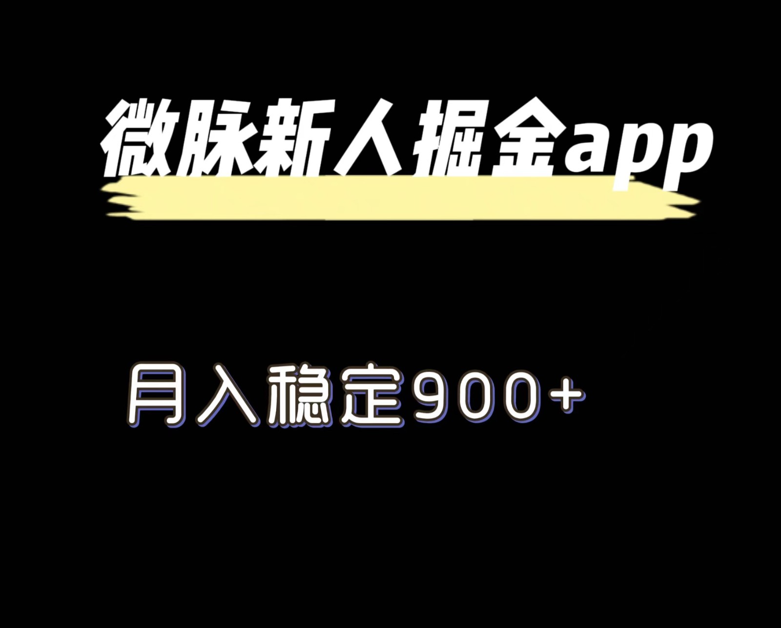 最新微脉长久项目，拉新掘金，月入稳定900+-云创未来
