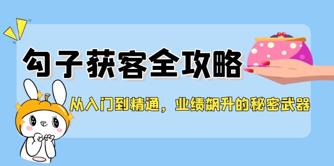 从入门到精通，勾子获客全攻略，业绩飙升的秘密武器-云创未来