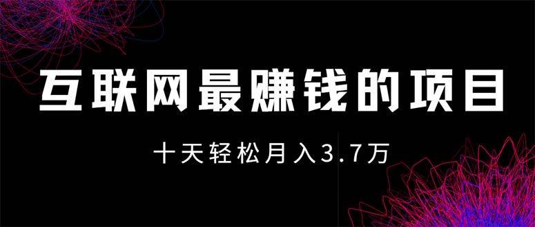 （12396期）互联网最赚钱的项目没有之一，轻松月入7万+，团队最新项目-云创未来