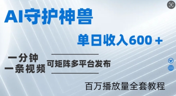 制作各省守护神，100多W播放量的视频只需要1分钟就能完成【揭秘】-云创未来